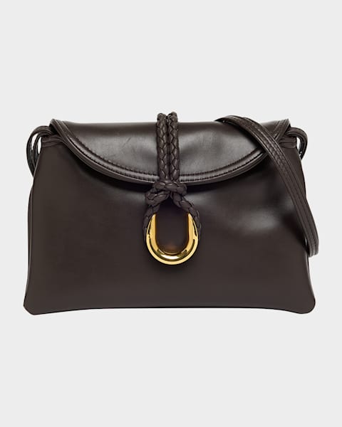 Bottega Veneta Small Liberta Double Flap Python Crossbody Bottega Veneta Small Liberta Double Flap Python Crossbody