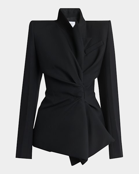 ジャケット Golden  BALZER DB WOOL GABARDINE Golden Goose Men's Double-Breasted Gabardine Blazer | Neiman