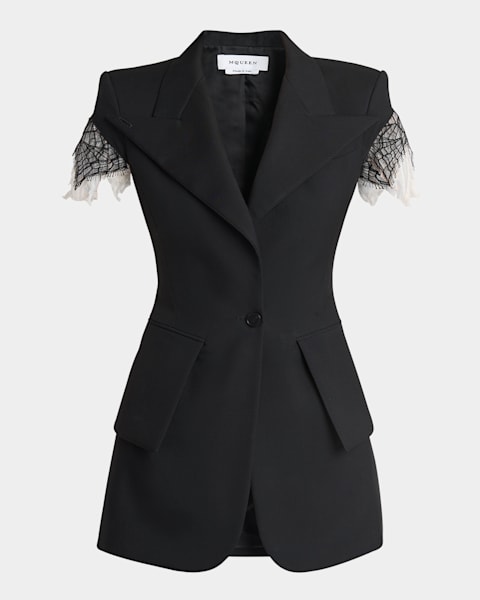 Alexander McQueen モッズコート　ビジュ付き襟 楽天市場】アレキサンダーマックイーン ALEXANDER McQUEEN