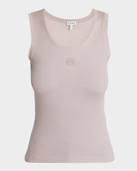 Ribbed Wool Tank Top