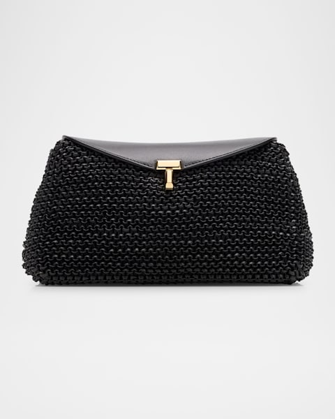 Toteme T-Lock Clutch in Palmellata | Neiman Marcus