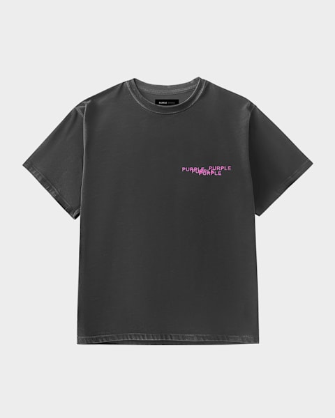 Tシャツ・カットソー purple 'Liquid Wordmark' T-shirt Liquid Wordmark Tee – PURPLE BRAND