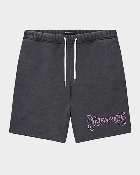 Moschino Men's Sweat Shorts with Side Taping | Neiman Marcus
