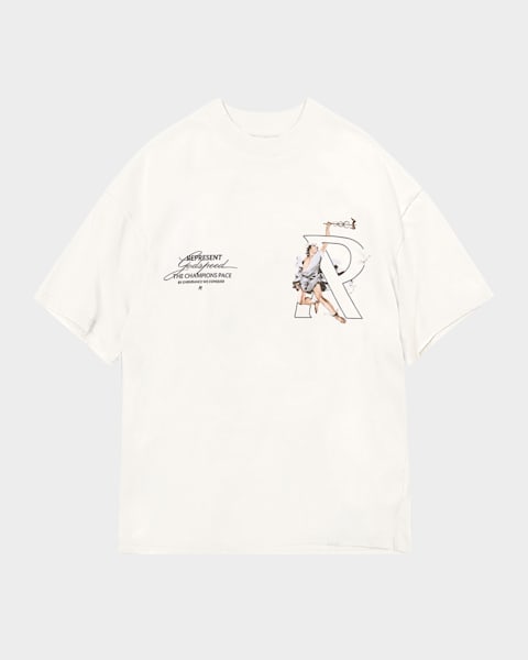 【REPRESENT】★Raceway T-Shirt★ Raceway T-Shirt - Jet Black | REPRESENT
