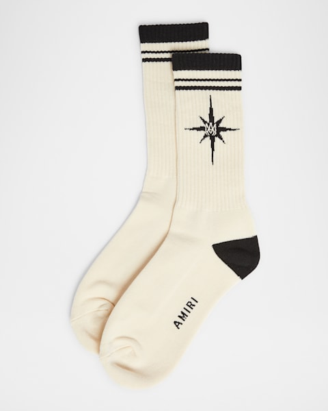 Men's Monogram Logo Crew Socks
