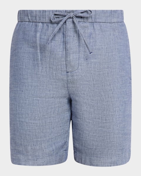 Givenchy Men's Satin Zip-Pocket Shorts | Neiman Marcus