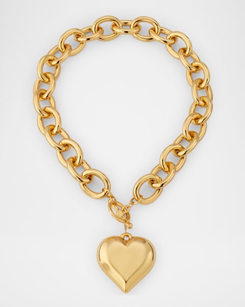 Balenciaga Amour Heart Necklace | Neiman Marcus