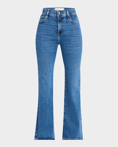 Amiri Zip-Up Flare Jeans | Neiman Marcus