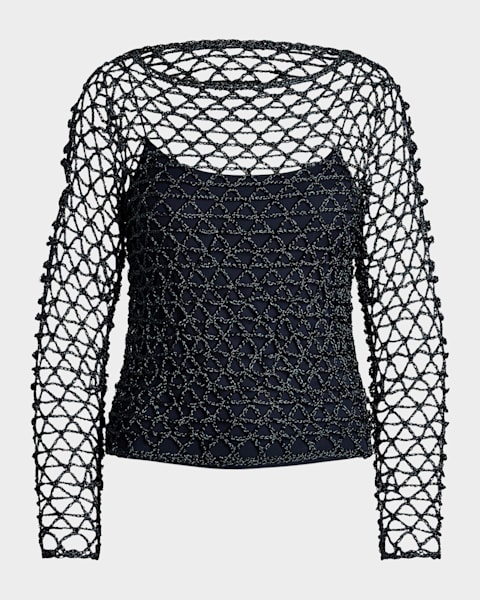 Camden Embellished Turtleneck Sweater