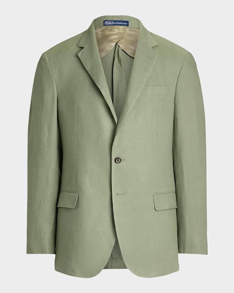 Polo Ralph Lauren Men's Tailored Fit Linen Suit Jacket | Neiman Marcus