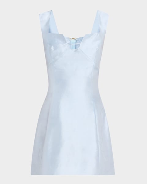 Patrizia Layered Halter Midi Dress