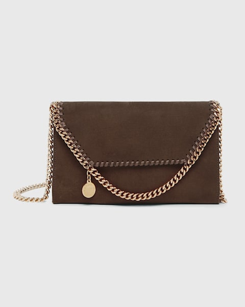 Stella McCartney Logo Crochet Raffia Pouch Bag | Neiman Marcus