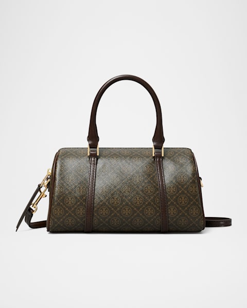 Tory Burch T Monogram Jacquard Mini Barrel Crossbody Bag