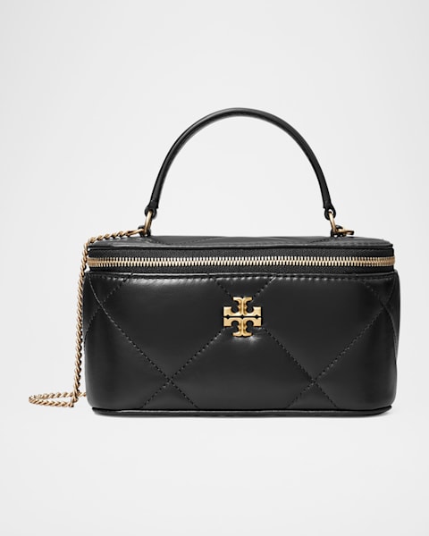 Tory Burch Kira Mini Deconstructed Leather Top-Handle Bag | Neiman