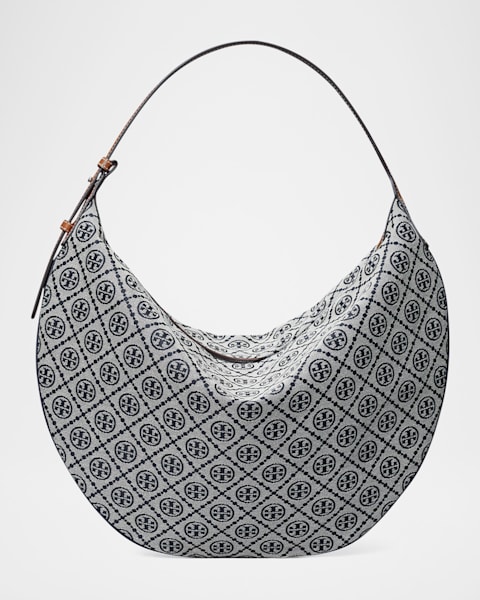 Tory Burch Balloon Small T Monogram Jacquard Shoulder Bag