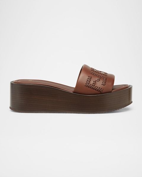 VIP【送料関税込】FENDI FENDI SUNSHINE FLATFORM SANDALS Fendi Sunshine Pequin Striped Platform Sandals | Neiman Marcus