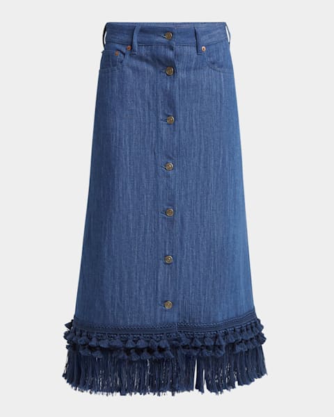 スカート Valentino denim skirt M039326-Valentino-skirt-