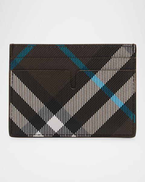 Men's Five-Pocket Leather Card Case