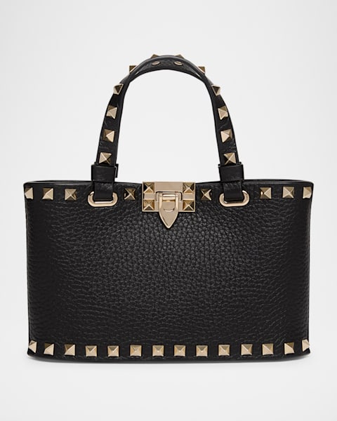 Valentino Garavani Rockstud Double Zip Leather Crossbody Bag
