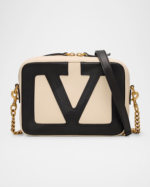 Valentino Garavani Viva Superstar Crochet Raffia Large Tote