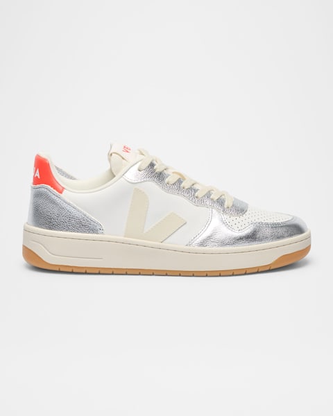 スニーカー Volley Sneakers - Veja - Leather - Silver VOLLEY LEATHER SILVER PIERRE | VEJA