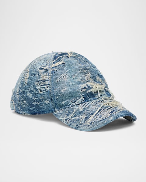 ハット PRADA Denim Baseball Cap Prada Denim Baseball Cap | Saks Fifth Avenue