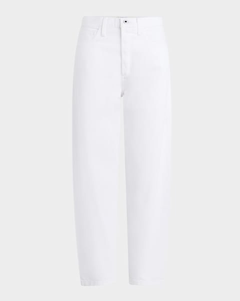 The Nikki Mid-Rise Barrel Jeans