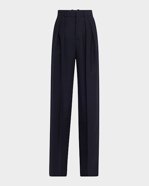 早割 旅行 Saint Laurent Marcus Neiman | Trousers Straight-Leg Tailored パンツ