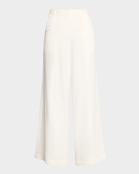 ファッション姫 通販 Givenchy Pleated Wide Leg Trousers | Neiman Marcus パンツ