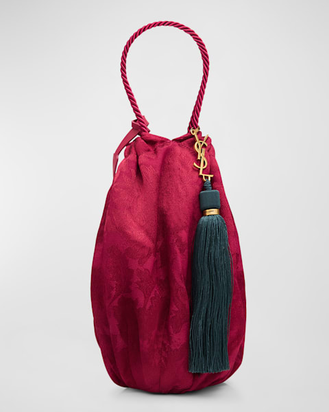 トートバッグ Small Yenky Ge Shopper Bag - Isabel Marant - Cotton - Red YENKY SMALL BAG Woman red | ISABEL MARANT Official online store