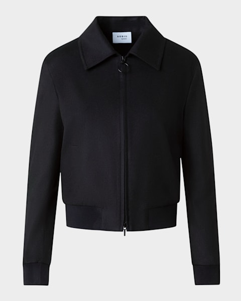 Akris punto Patchwork Check Tweed Jacket | Neiman Marcus