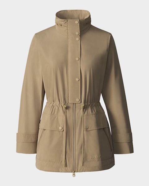 BURBERRY BLACKPOOL ジャケット Burberry Blackpool Check-Trim Technical Zip Jacket | Neiman