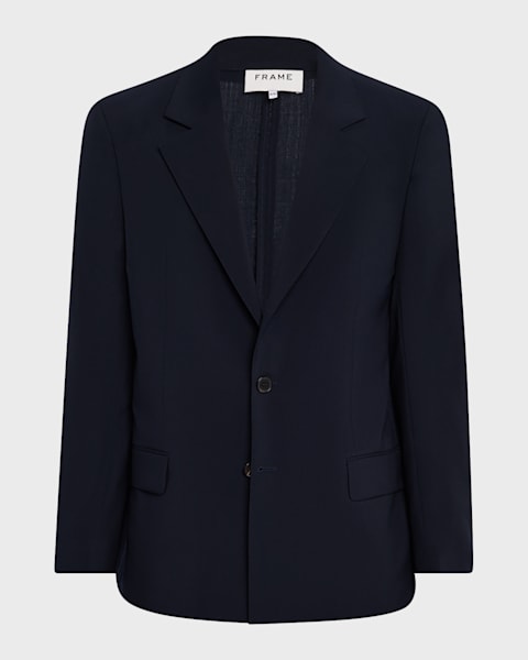 ZEGNA Men's Solid Wool Blazer | Neiman Marcus