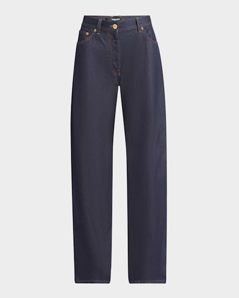 【TOTEME】Crop tapered denim pants/追跡可能/全国送料無料 Low taper denim faded black – TOTEME