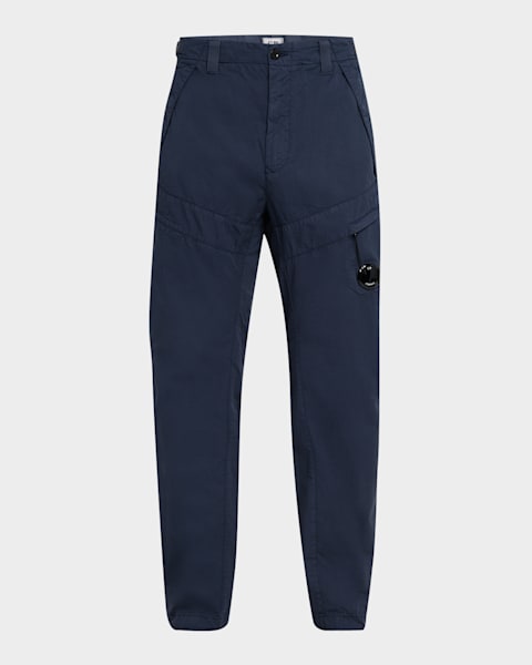 Golden Goose Men's Journey Garment-Dyed Cotton Cargo Pants