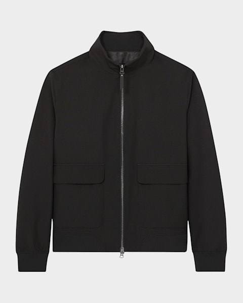 Bottega Veneta Men's Fine Wool-Blend Jacket | Neiman Marcus