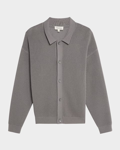 トップス GOLDEN  KNIT CARDIGAN Women's Knitted Cardigan Sweater Golden Buttons Front Patch