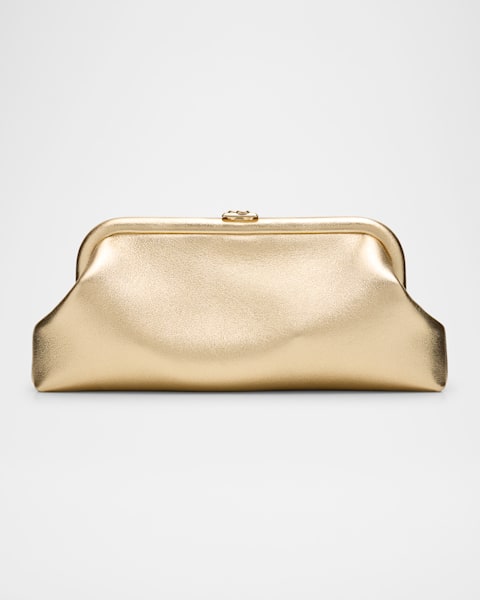 クラッチバッグ JIMMY CHOO AVENUE POUCH Jimmy Choo Avenue Quilted Leather Pouch Clutch Bag | Neiman