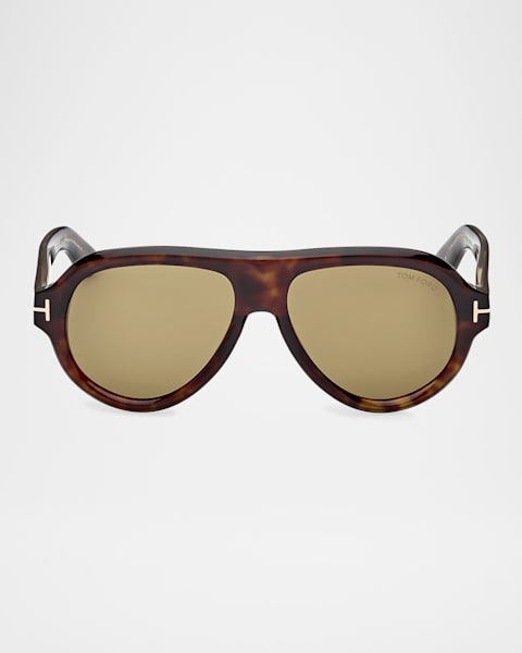 Men's Raoul Gradient Aviator Sunglasses