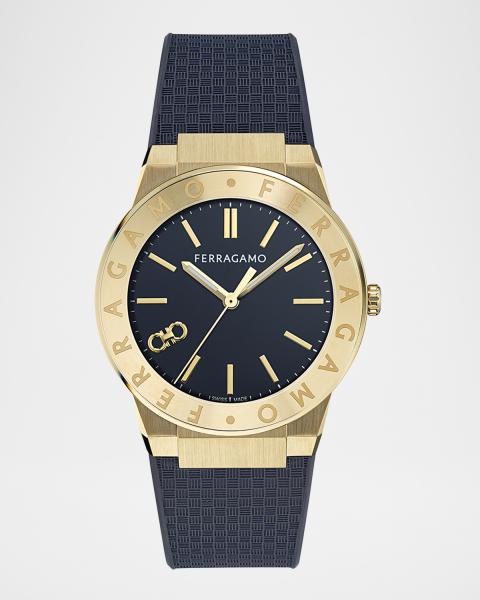 FERRAGAMO Men's 42mm Ferragamo 1927 Chrono Watch with Bracelet