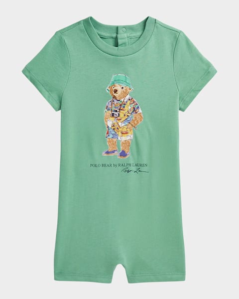 Ralph Lauren Childrenswear Boy's Polo Bear Short-Sleeve