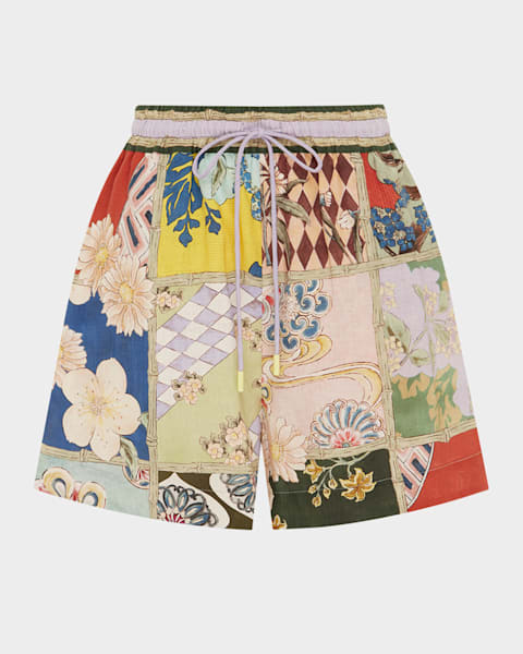 Madalena Floral Shorts 