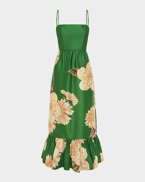 Fiesta Belted Midi Shirtdress