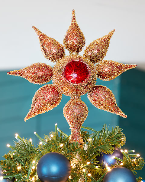 Radiant Stellar Tree Topper