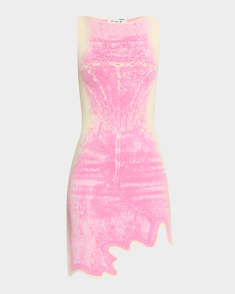 Basil Open-Back Midi Dress