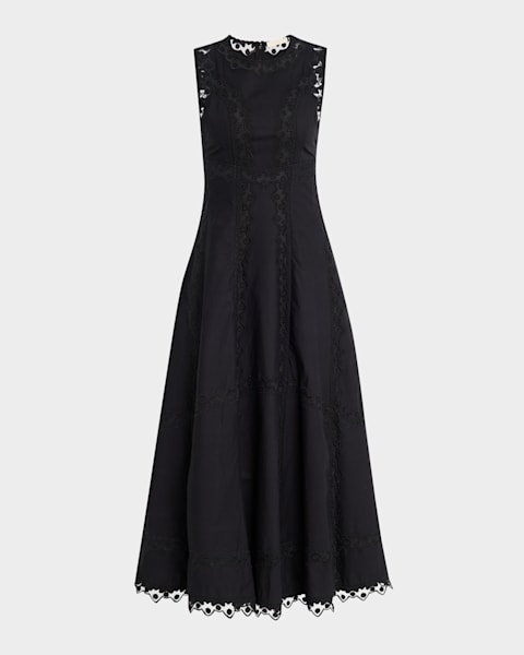 Ulla Johnson Izel Paisley-Print Cotton Puff-Sleeve Tie-Waist