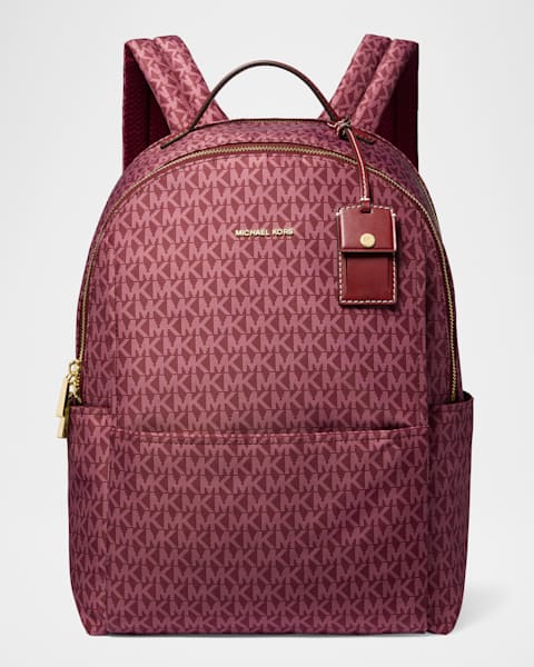 MICHAEL Michael Kors Quinn Medium Faux Fur Flap Backpack