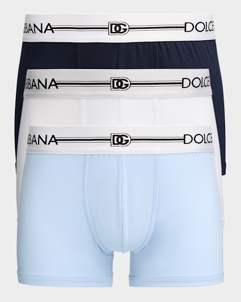Men's 2-Pack Waistband-Logo Jersey Boxers
