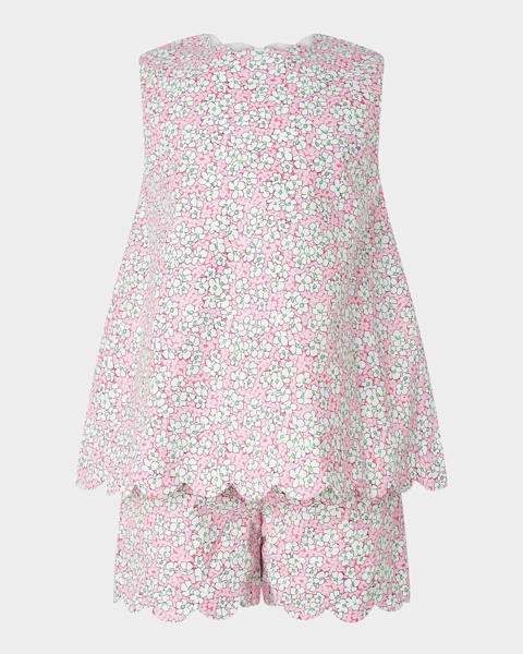  Girl's Striped Cable Knit Top & Skirt Set, Size S-XL