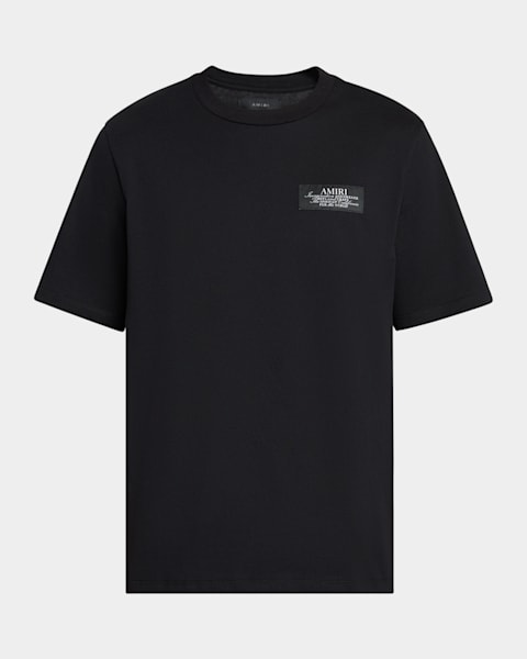 Balenciaga Men's Political Campaign Logo T-Shirt | Neiman Marcus